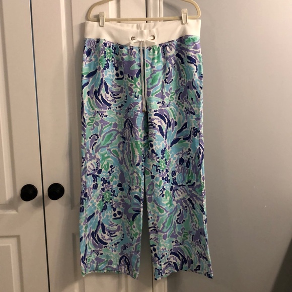 Lilly Pulitzer Pants - Lilly Pulitzer Linen Beach Pant
